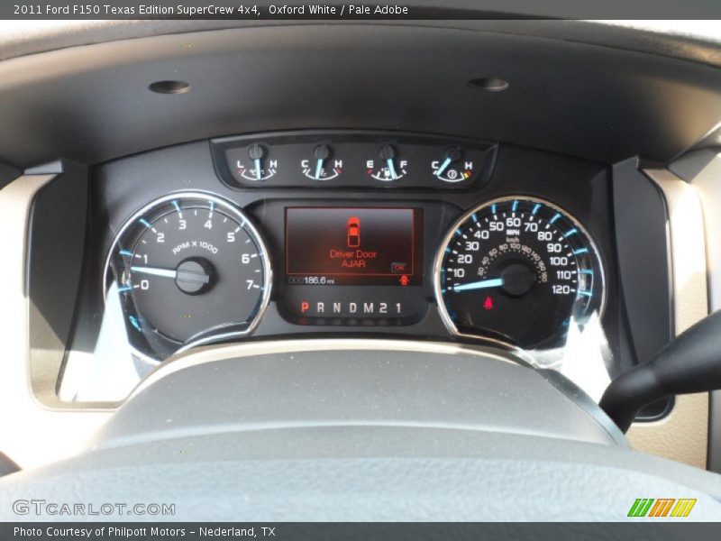 Oxford White / Pale Adobe 2011 Ford F150 Texas Edition SuperCrew 4x4