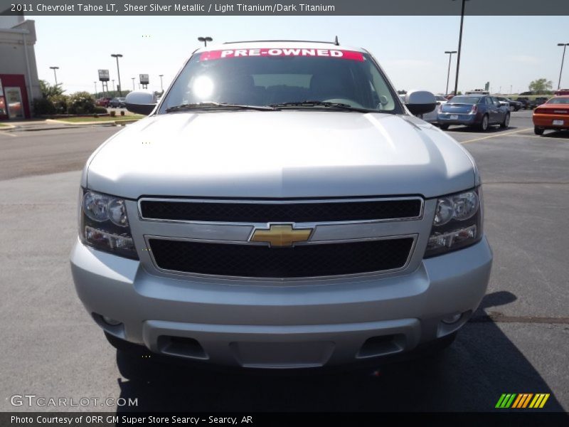 Sheer Silver Metallic / Light Titanium/Dark Titanium 2011 Chevrolet Tahoe LT