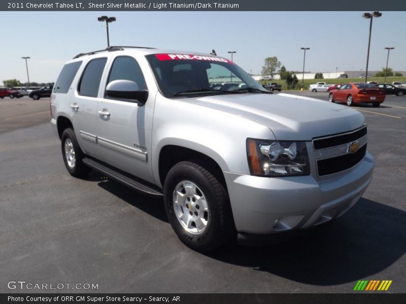 Sheer Silver Metallic / Light Titanium/Dark Titanium 2011 Chevrolet Tahoe LT