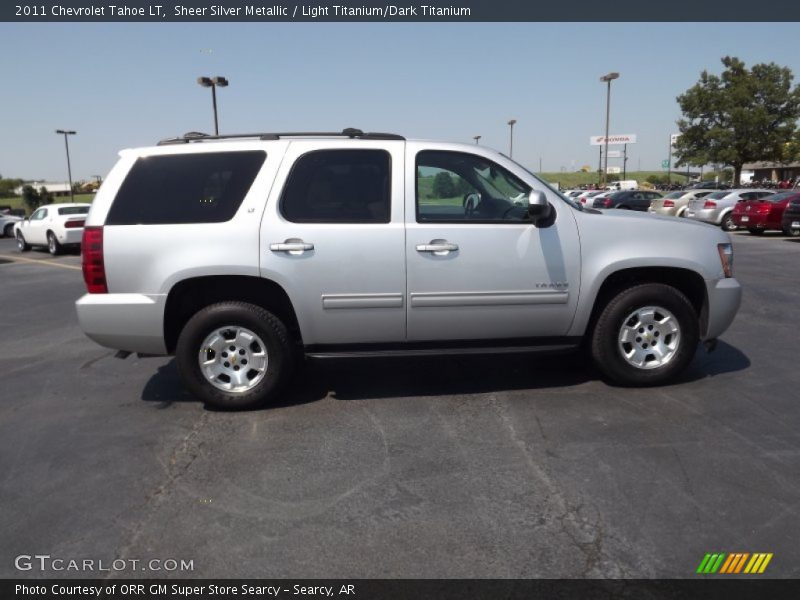 Sheer Silver Metallic / Light Titanium/Dark Titanium 2011 Chevrolet Tahoe LT
