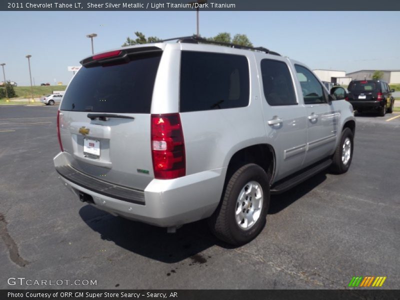 Sheer Silver Metallic / Light Titanium/Dark Titanium 2011 Chevrolet Tahoe LT