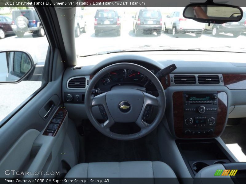 Sheer Silver Metallic / Light Titanium/Dark Titanium 2011 Chevrolet Tahoe LT