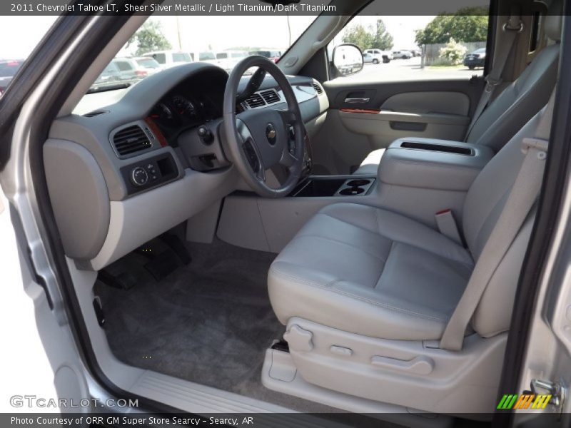 Sheer Silver Metallic / Light Titanium/Dark Titanium 2011 Chevrolet Tahoe LT