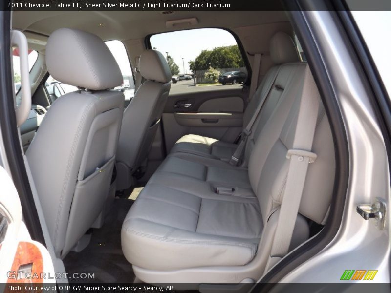 Sheer Silver Metallic / Light Titanium/Dark Titanium 2011 Chevrolet Tahoe LT