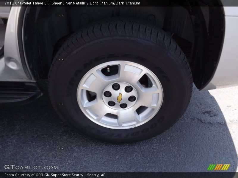 Sheer Silver Metallic / Light Titanium/Dark Titanium 2011 Chevrolet Tahoe LT