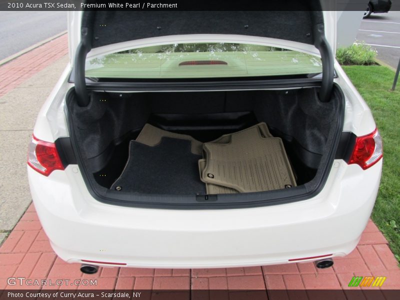 Premium White Pearl / Parchment 2010 Acura TSX Sedan