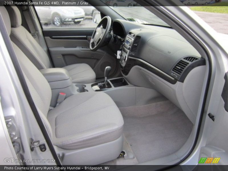  2007 Santa Fe GLS 4WD Gray Interior