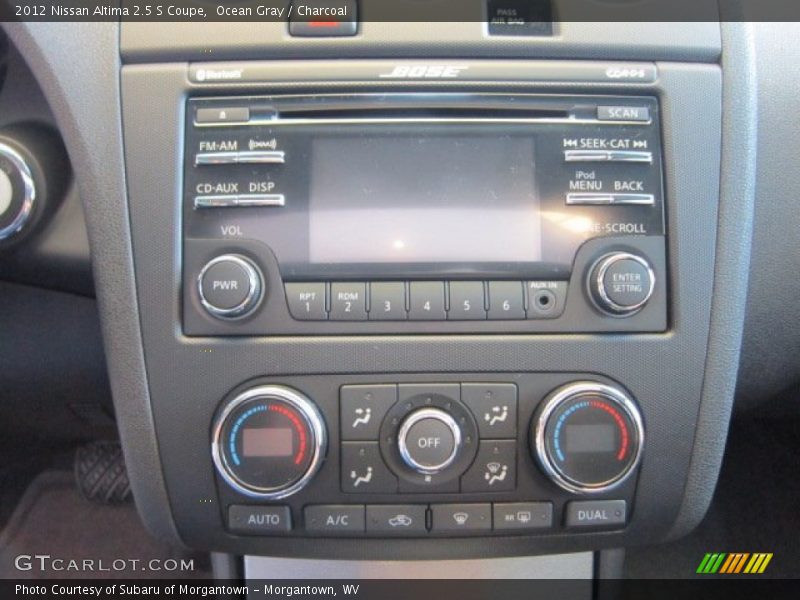 Ocean Gray / Charcoal 2012 Nissan Altima 2.5 S Coupe