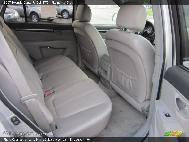 Platinum / Gray 2007 Hyundai Santa Fe GLS 4WD