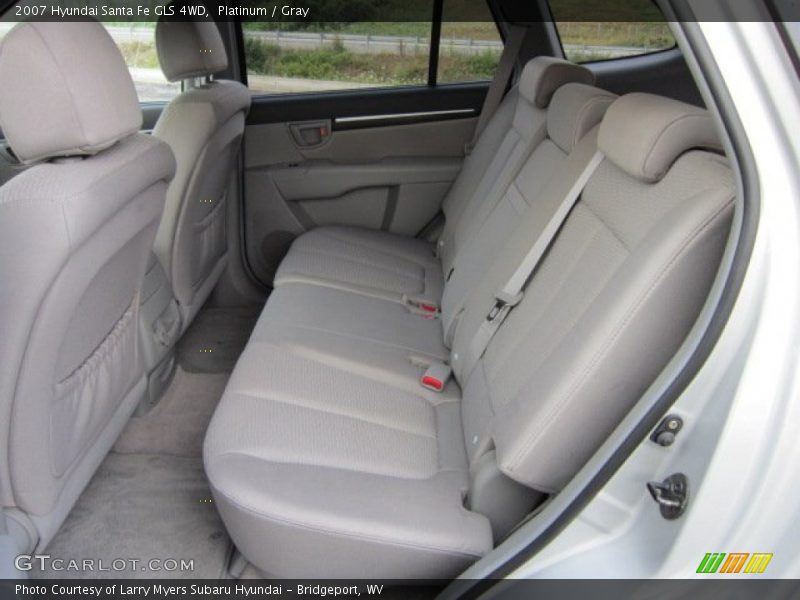 Platinum / Gray 2007 Hyundai Santa Fe GLS 4WD