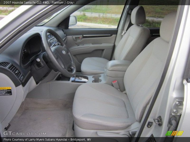 Platinum / Gray 2007 Hyundai Santa Fe GLS 4WD