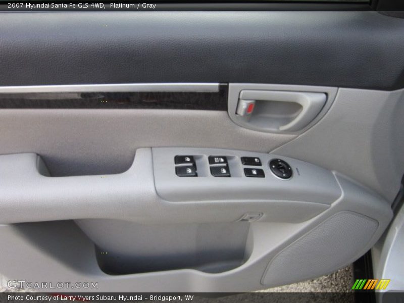 Platinum / Gray 2007 Hyundai Santa Fe GLS 4WD