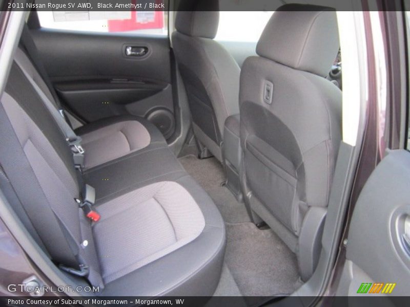 Black Amethyst / Black 2011 Nissan Rogue SV AWD