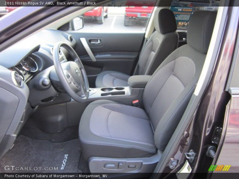 Black Amethyst / Black 2011 Nissan Rogue SV AWD