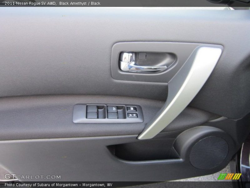 Black Amethyst / Black 2011 Nissan Rogue SV AWD