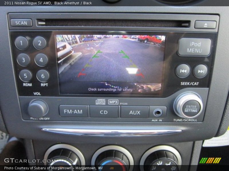 Black Amethyst / Black 2011 Nissan Rogue SV AWD