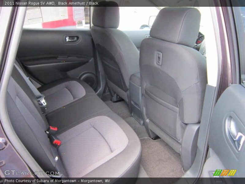 Black Amethyst / Black 2011 Nissan Rogue SV AWD