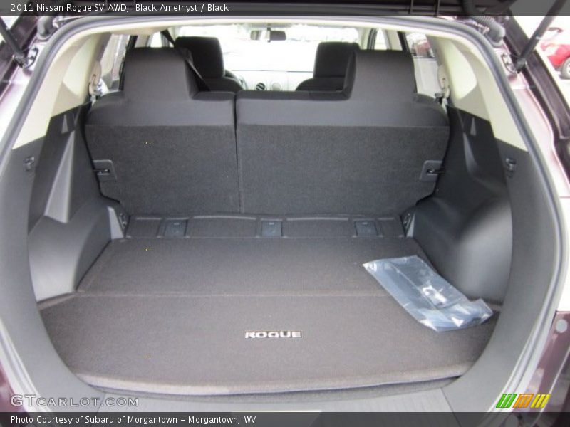 Black Amethyst / Black 2011 Nissan Rogue SV AWD