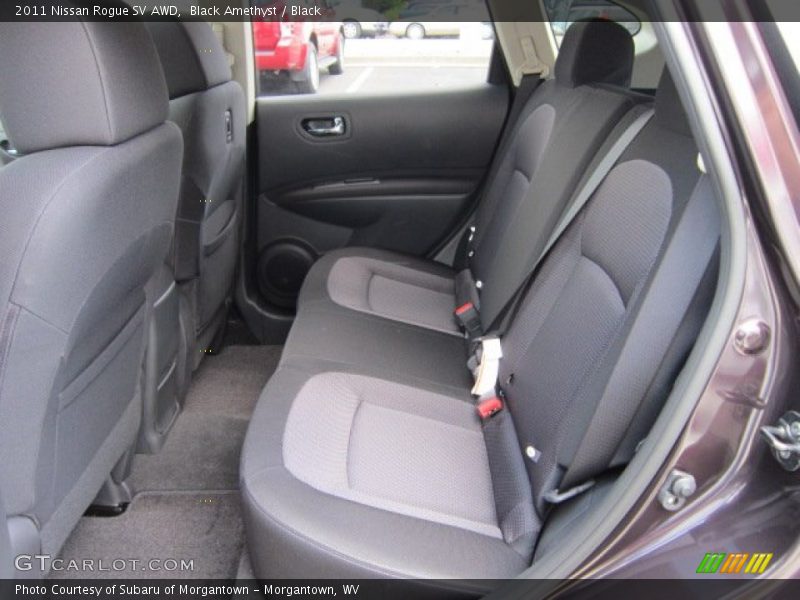 Black Amethyst / Black 2011 Nissan Rogue SV AWD