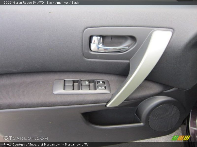 Black Amethyst / Black 2011 Nissan Rogue SV AWD