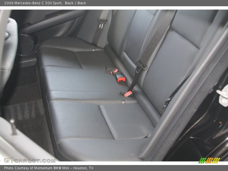 Black / Black 2009 Mercedes-Benz C 300 Sport