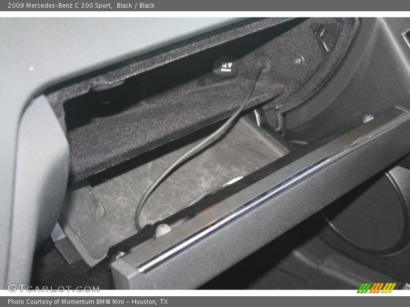 Black / Black 2009 Mercedes-Benz C 300 Sport