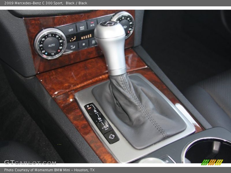 Black / Black 2009 Mercedes-Benz C 300 Sport
