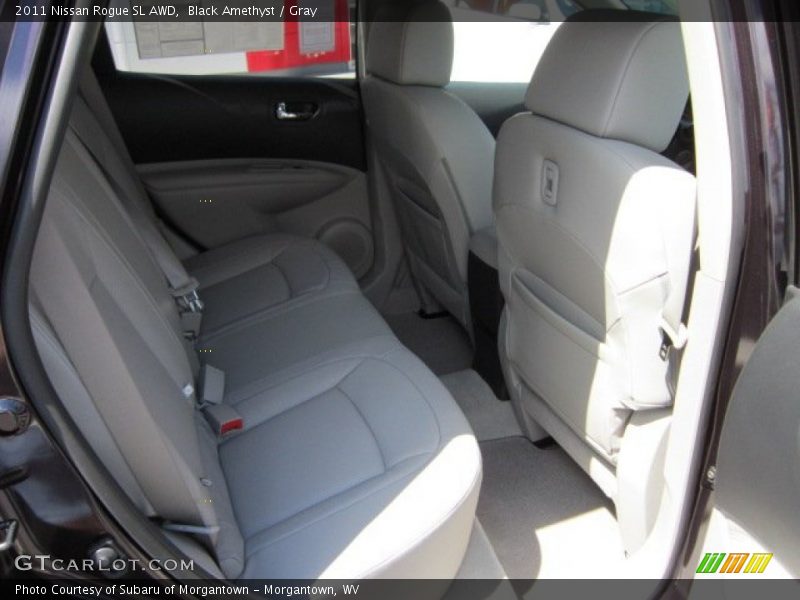 Black Amethyst / Gray 2011 Nissan Rogue SL AWD