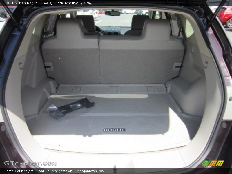 Black Amethyst / Gray 2011 Nissan Rogue SL AWD