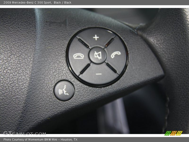 Black / Black 2009 Mercedes-Benz C 300 Sport