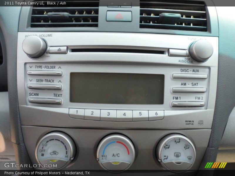 Black / Ash 2011 Toyota Camry LE