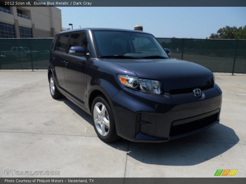 Elusive Blue Metallic / Dark Gray 2012 Scion xB