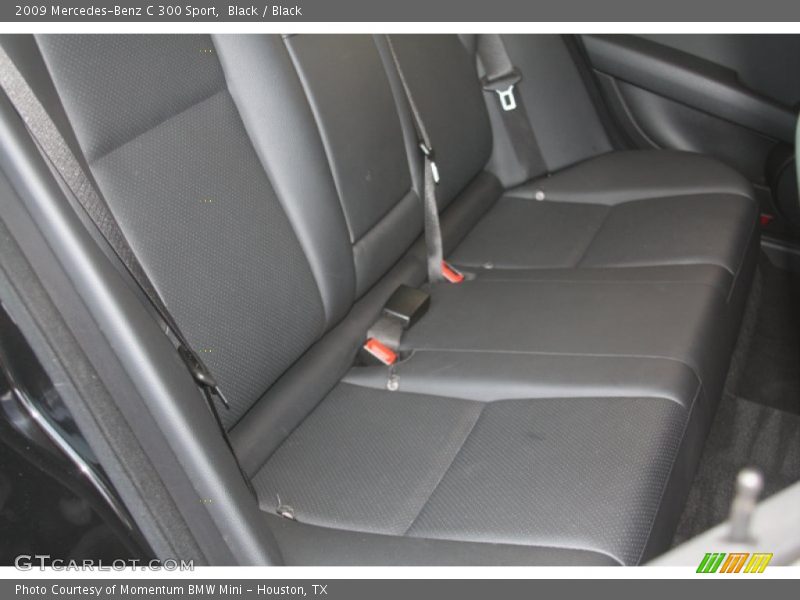 Black / Black 2009 Mercedes-Benz C 300 Sport