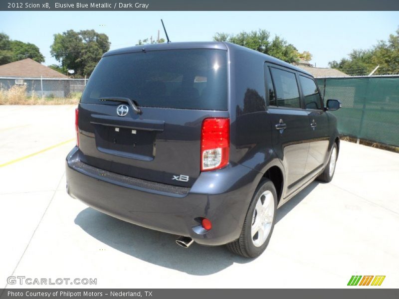 Elusive Blue Metallic / Dark Gray 2012 Scion xB