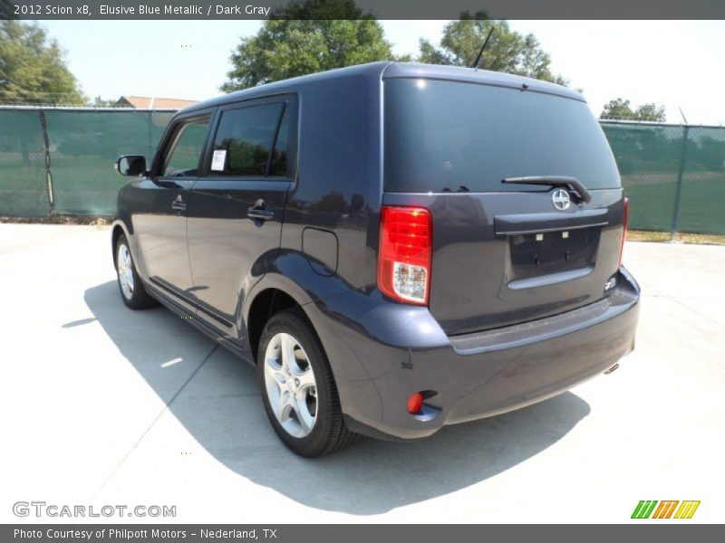 Elusive Blue Metallic / Dark Gray 2012 Scion xB