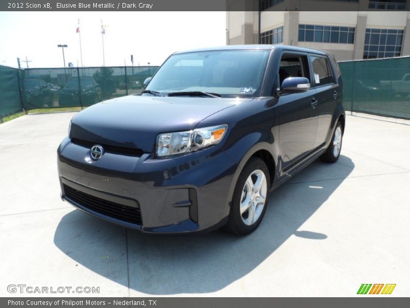 Elusive Blue Metallic / Dark Gray 2012 Scion xB