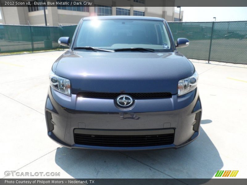 Elusive Blue Metallic / Dark Gray 2012 Scion xB