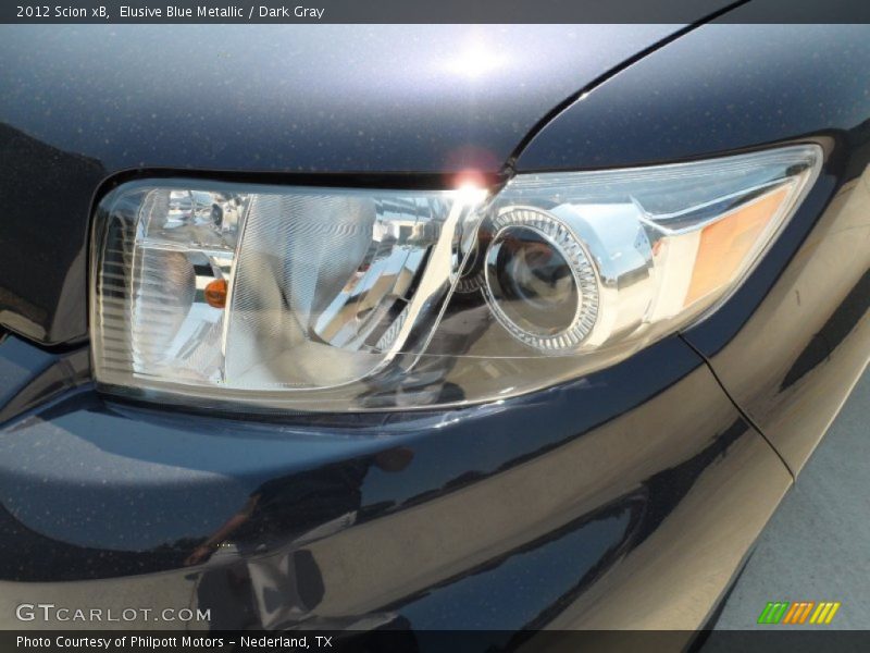 Elusive Blue Metallic / Dark Gray 2012 Scion xB