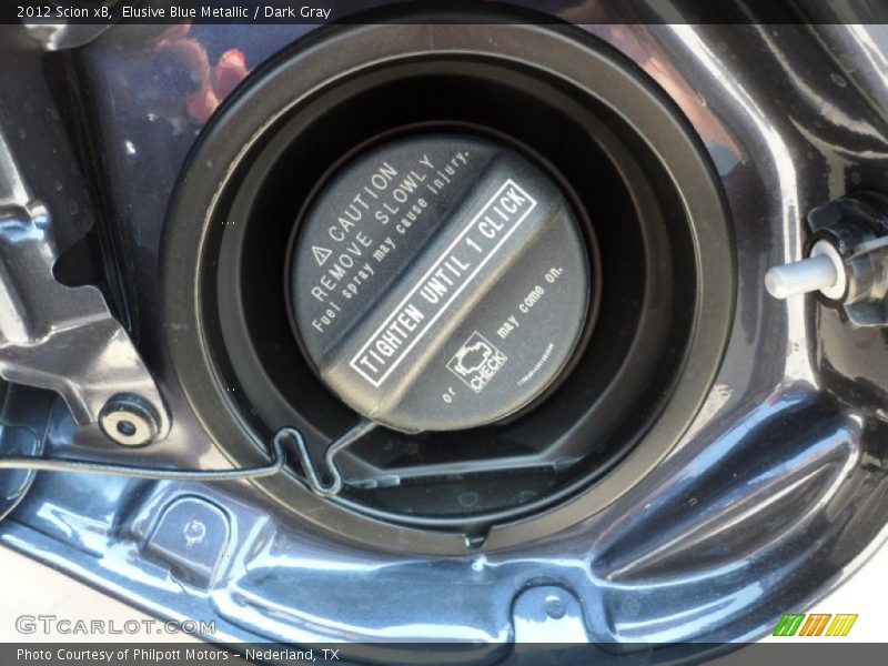 Elusive Blue Metallic / Dark Gray 2012 Scion xB