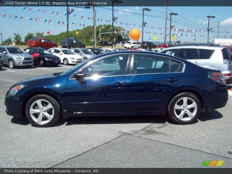 Majestic Blue Metallic / Charcoal 2008 Nissan Altima 3.5 SE