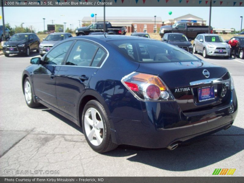 Majestic Blue Metallic / Charcoal 2008 Nissan Altima 3.5 SE
