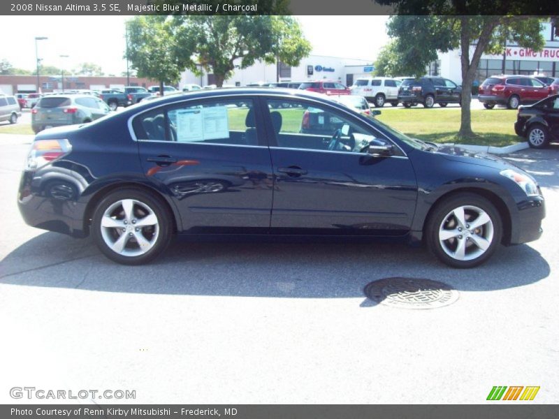 Majestic Blue Metallic / Charcoal 2008 Nissan Altima 3.5 SE