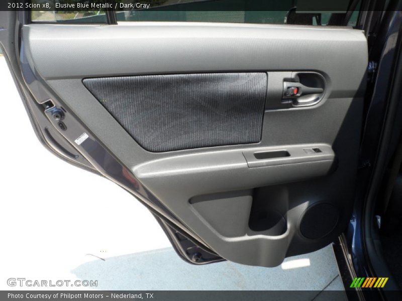 Elusive Blue Metallic / Dark Gray 2012 Scion xB