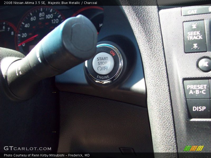 Majestic Blue Metallic / Charcoal 2008 Nissan Altima 3.5 SE