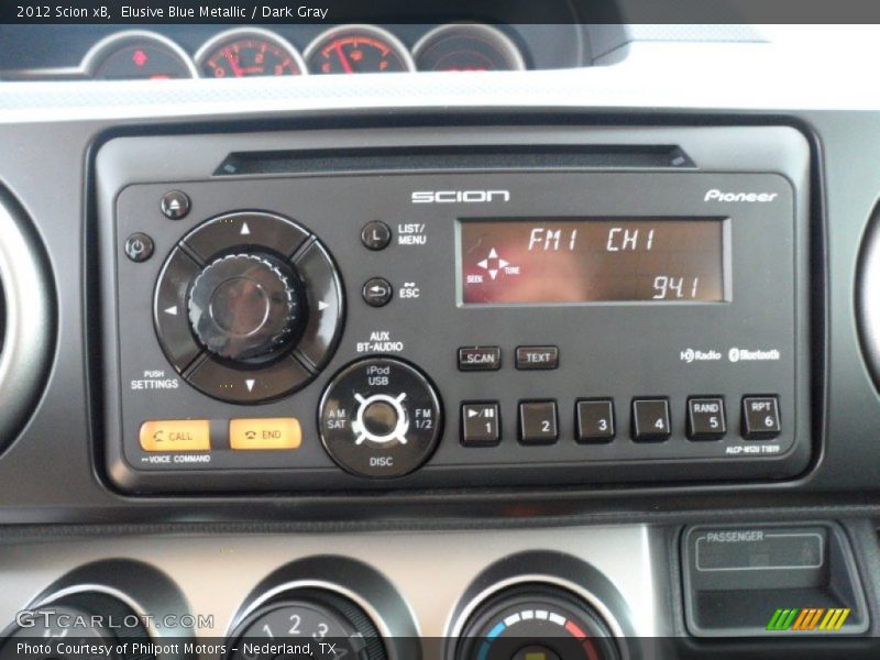 Audio System of 2012 xB 