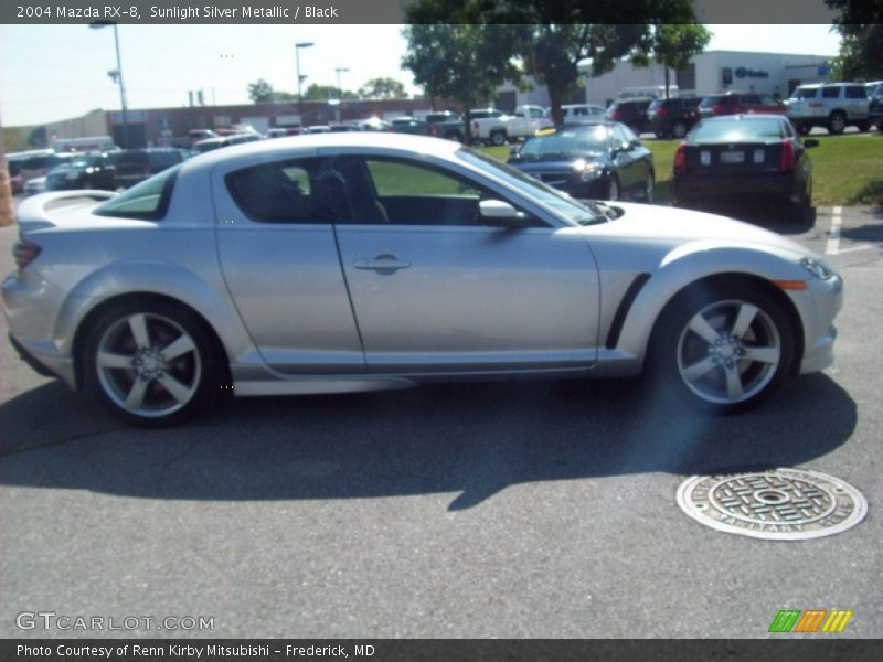 Sunlight Silver Metallic / Black 2004 Mazda RX-8