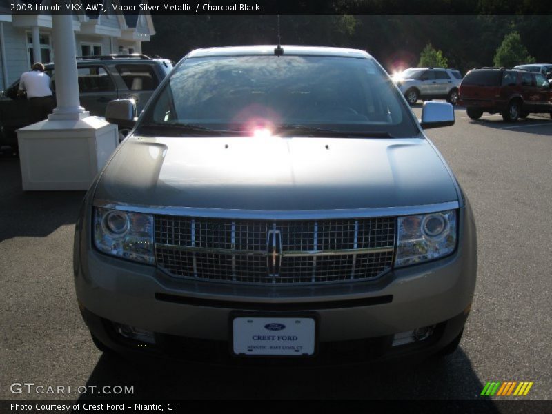 Vapor Silver Metallic / Charcoal Black 2008 Lincoln MKX AWD