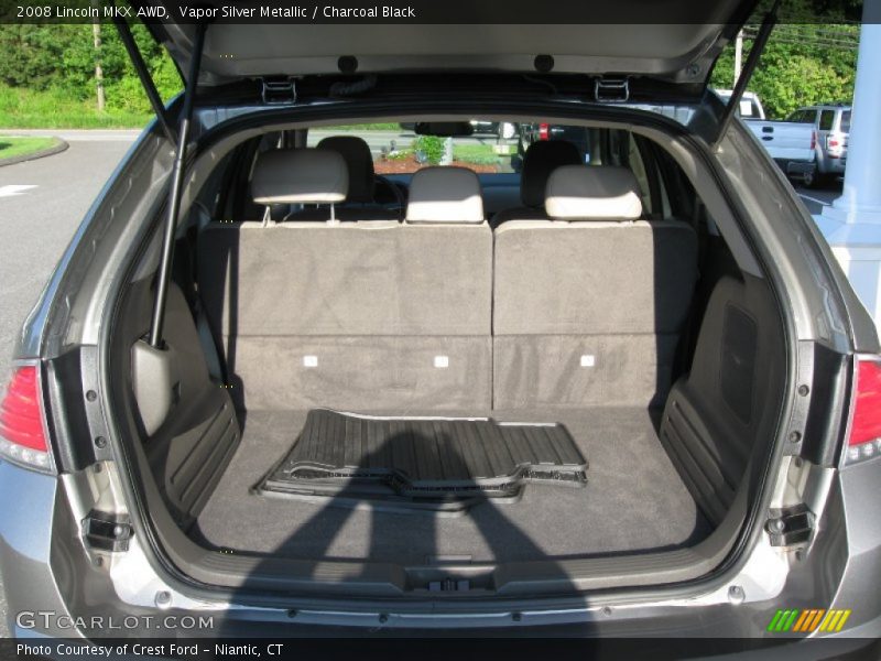 Vapor Silver Metallic / Charcoal Black 2008 Lincoln MKX AWD