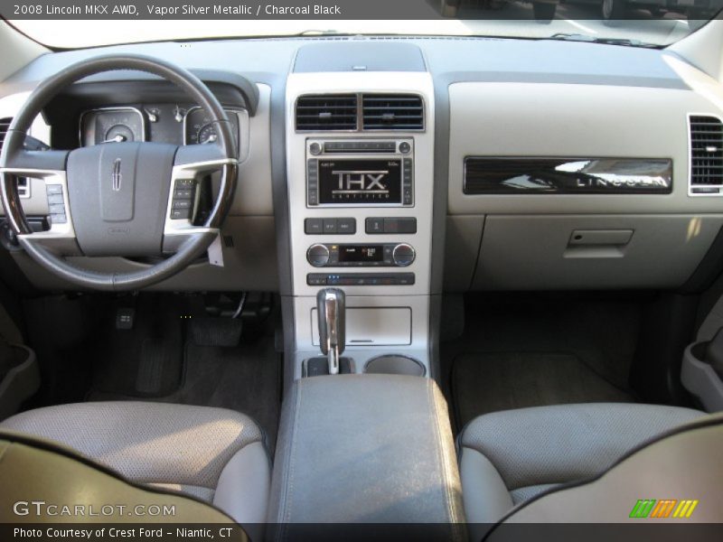 Vapor Silver Metallic / Charcoal Black 2008 Lincoln MKX AWD