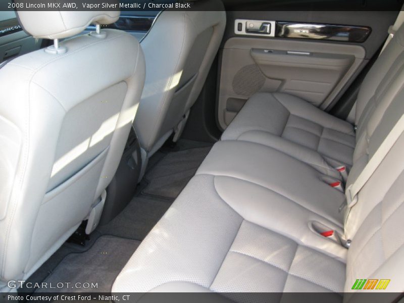 Vapor Silver Metallic / Charcoal Black 2008 Lincoln MKX AWD